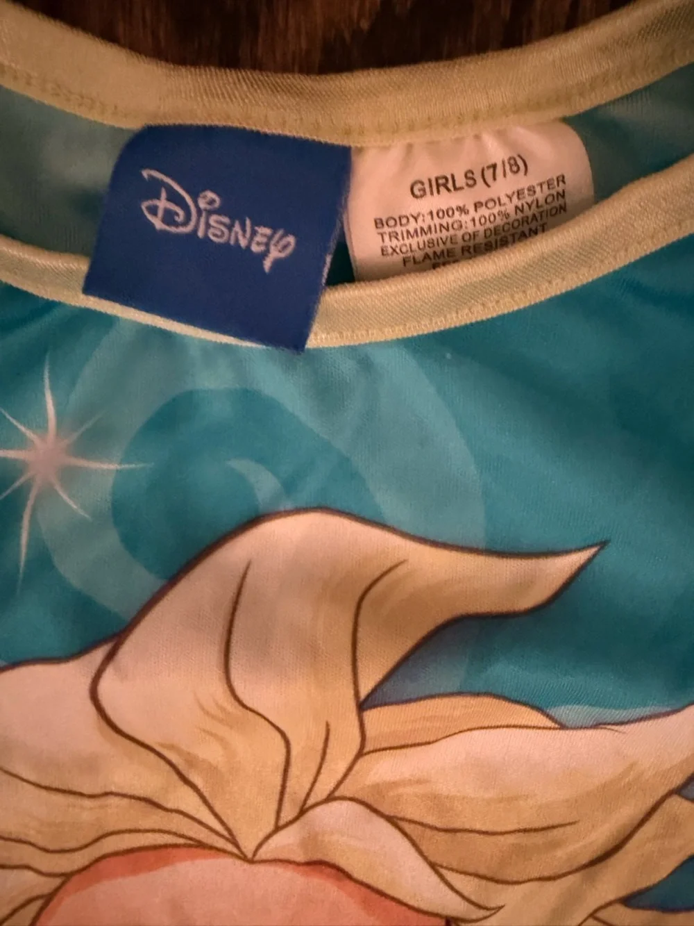 Sold * New Disney Frozen Elsa Girls Nightgown 7/8 - Picture 3 of 3